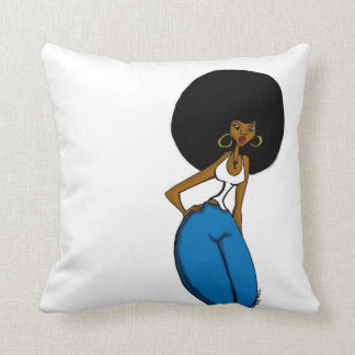 afro sista pillow