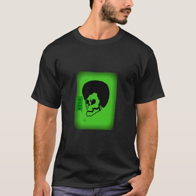 "AFRO-SKULL"T-Shirt T-Shirt (Front)