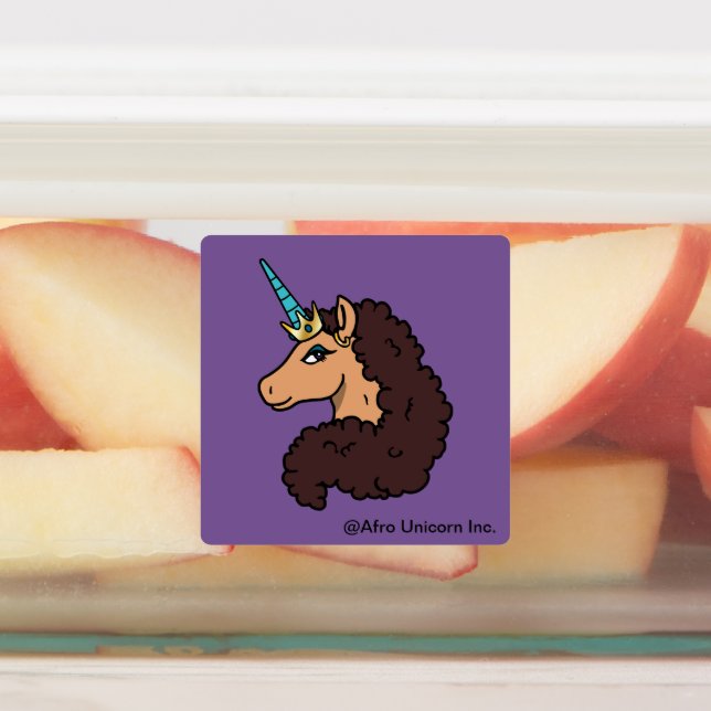 Afro Unicorn | Divine Labels (Affixed)