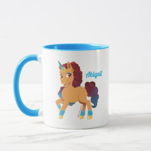 Afro Unicorn Divine Prancing Mug