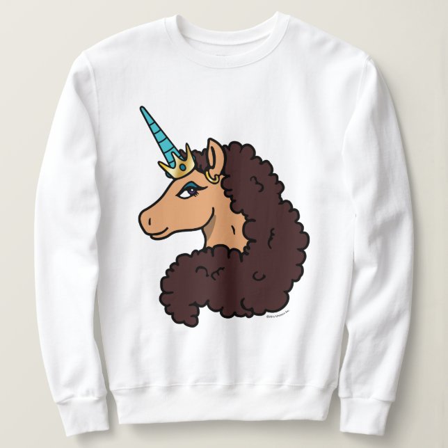 Afro Unicorn | Divine Sweatshirt (Design Front)