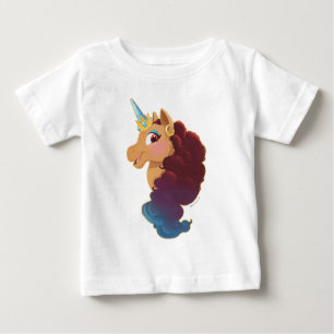 Afro Unicorn Divine the Unicorn Baby T-Shirt