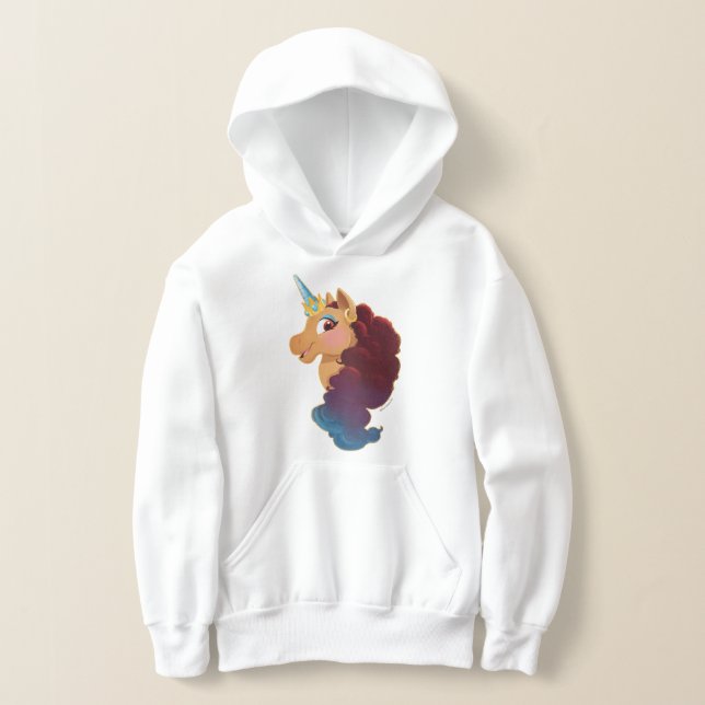 Afro Unicorn | Divine the Unicorn Hoodie (Laydown)