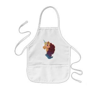 Afro Unicorn   Divine the Unicorn Kids' Apron