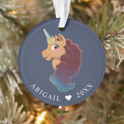 Afro Unicorn | Divine the Unicorn Ornament