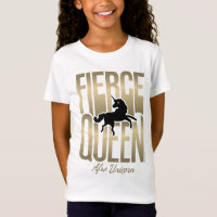 Afro Unicorn Fierce Queen