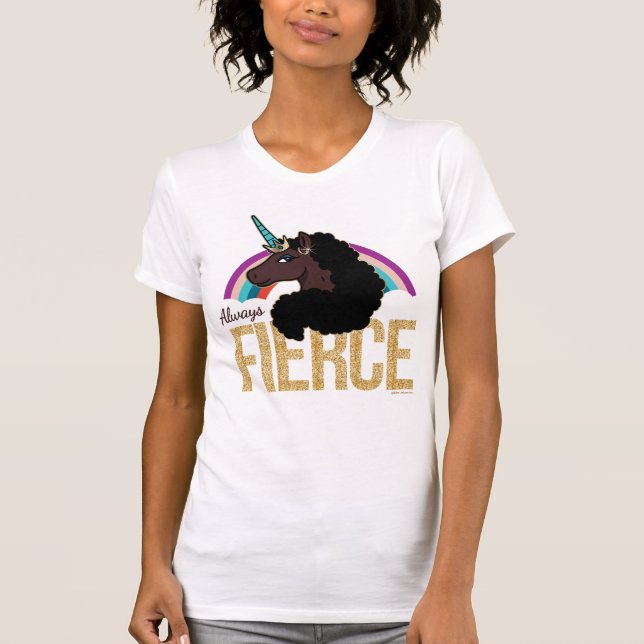 Afro Unicorn | Magical - Always Fierce T-Shirt (Front)