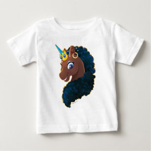 Afro Unicorn Magical Baby T-Shirt