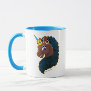 Afro Unicorn Magical Mug
