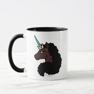 Afro Unicorn Magical Mug
