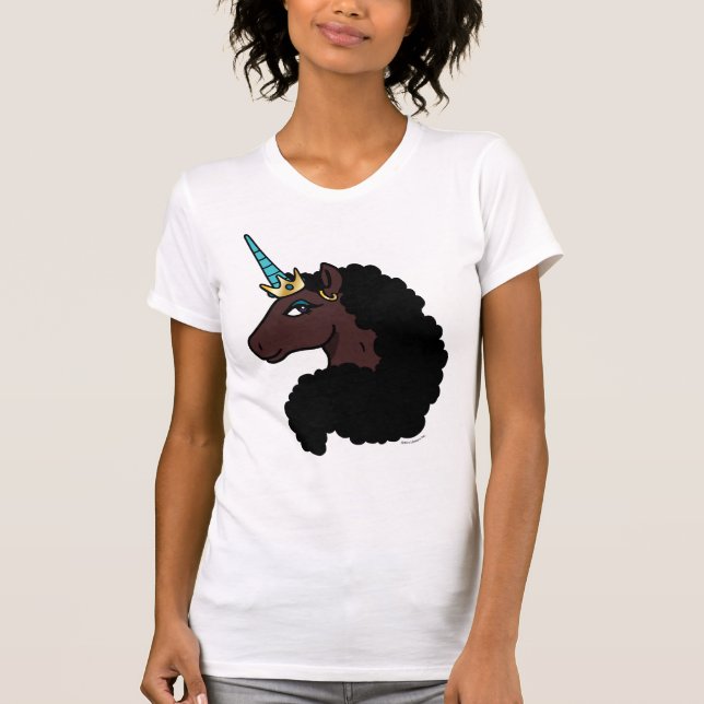 Afro Unicorn | Magical T-Shirt (Front)