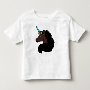 Afro Unicorn Magical Toddler T-shirt