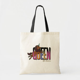 Afro Unicorn Queen Design Tote Bag