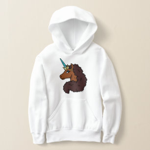 Afro Unicorn   Unique Hoodie