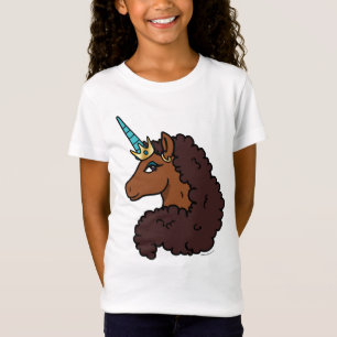 Afro Unicorn Unique T-Shirt
