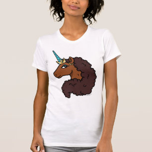 Afro Unicorn   Unique T-Shirt