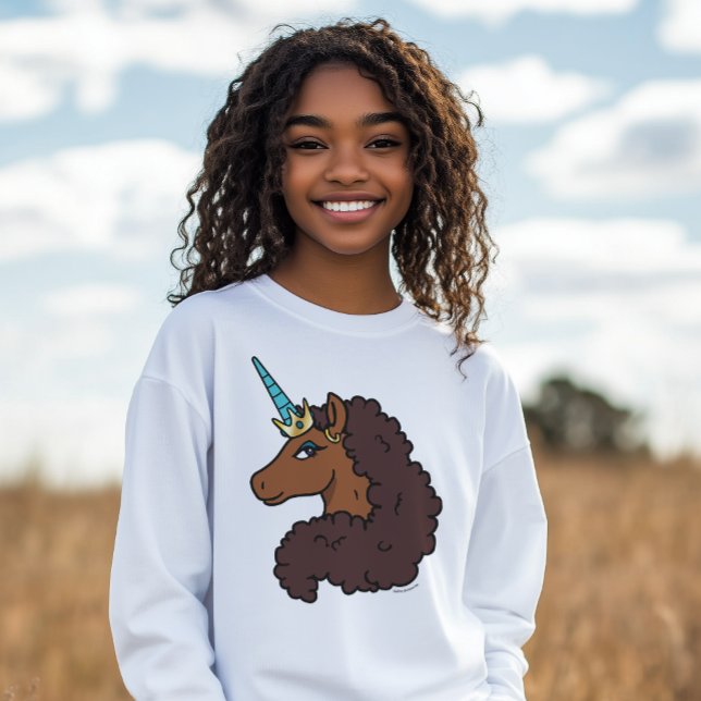 Afro Unicorn | Unique T-Shirt (Creator Uploaded)