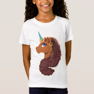 Afro Unicorn Unique T-Shirt