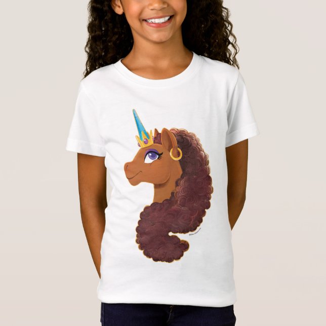 Afro Unicorn | Unique T-Shirt (Front)