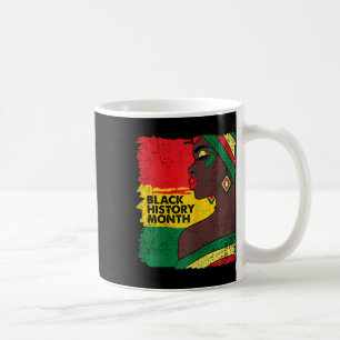 Afro Woman Black History Month Colors Men Women Wo Coffee Mug