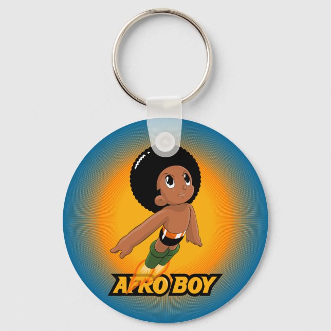 AfroBoy! Keychain (Front)