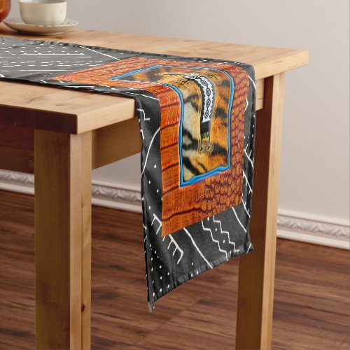 Afrocentric African Tribal Graphic Short Table Runner