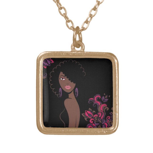 Afrocentric Beauty Necklace (Front)