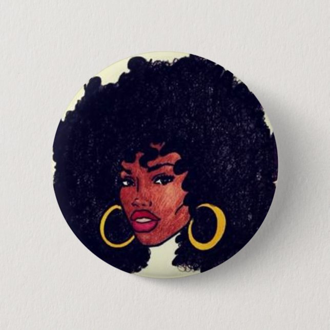 Afrocentric Button (Front)