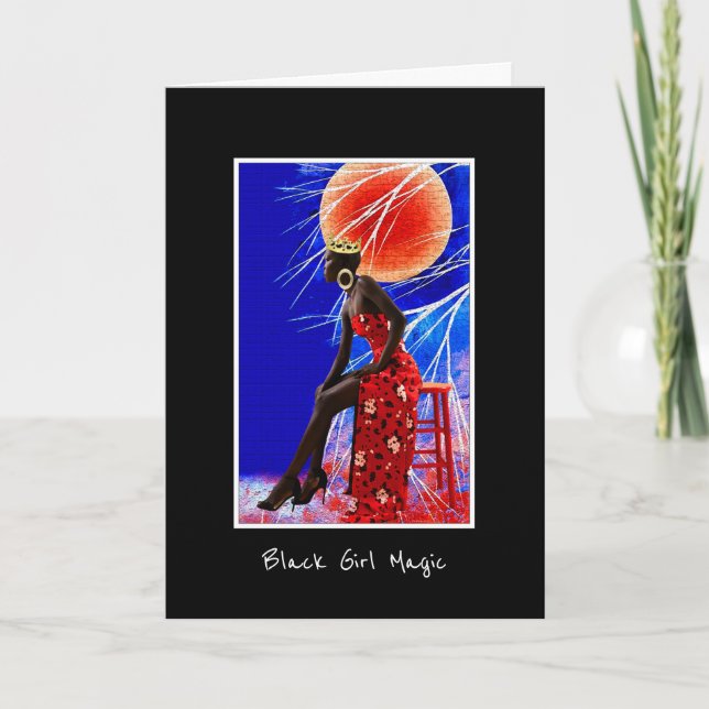 Afrocentric  card (Front)