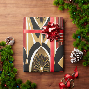 Afrocentric Christmas Seamless- 30-inchesx30-feet Wrapping Paper