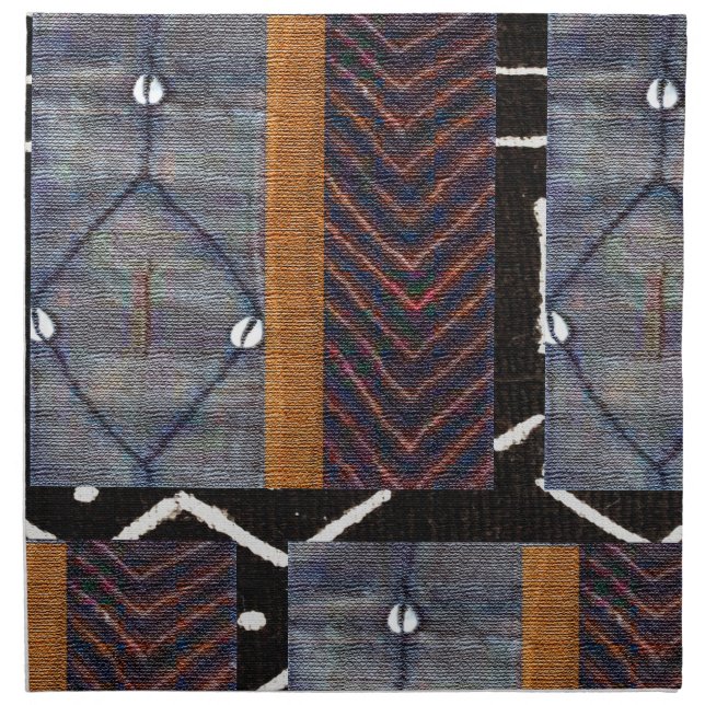 Afrocentric  cloth napkin (Front)