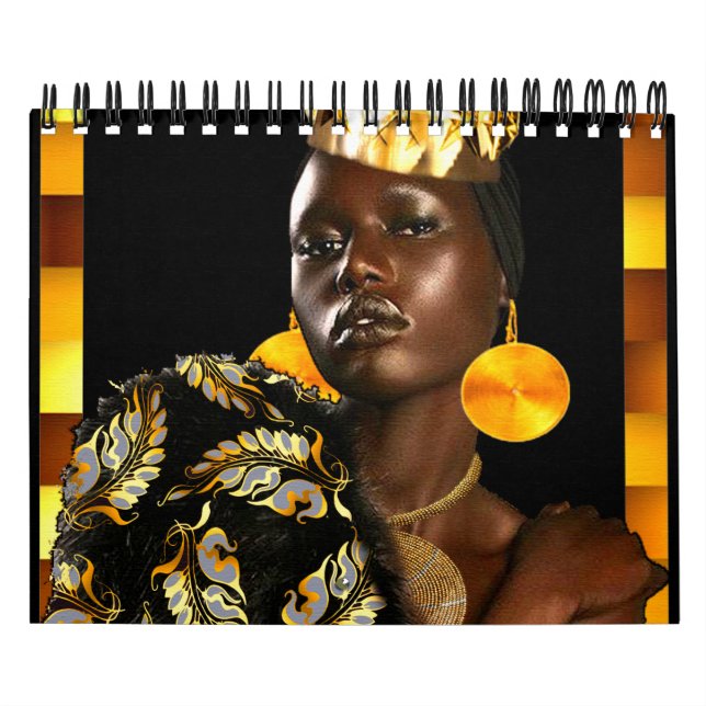 Afrocentric Collection Black Girl Magic Calendar (Cover)