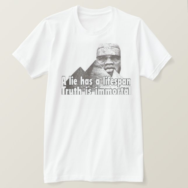 Afrocentric greatness quote T-Shirt (Design Front)