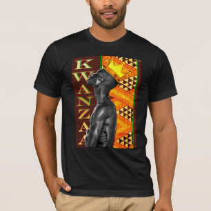 Afrocentric Kwanzaa Print T-Shirt