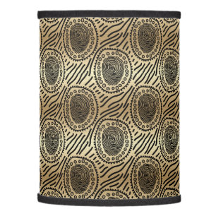 Afrocentric lamp shade