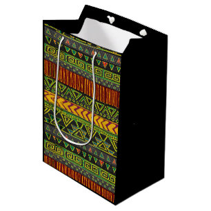 Afrocentric  medium gift bag