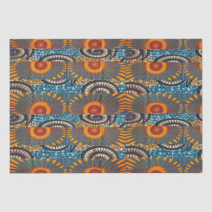 Afrocentric Motif Print Tissue Paper