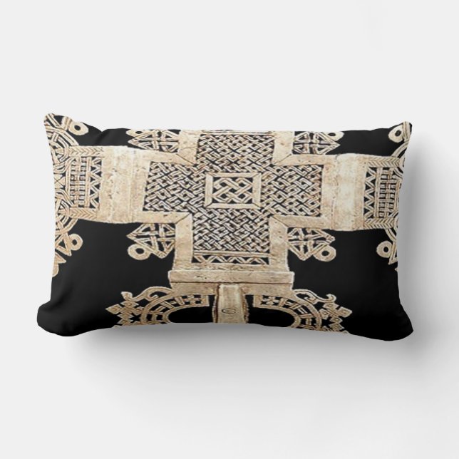 Afrocentric Spirituality Lumbar Pillow (Front)