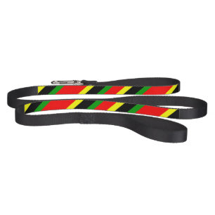 Afrocentric Striped Pet Leash