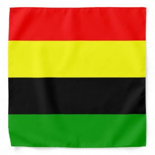 Afrocentric Stripes Bandana
