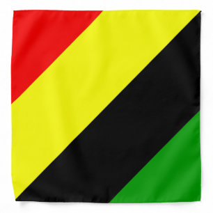 Afrocentric Stripes Bandana