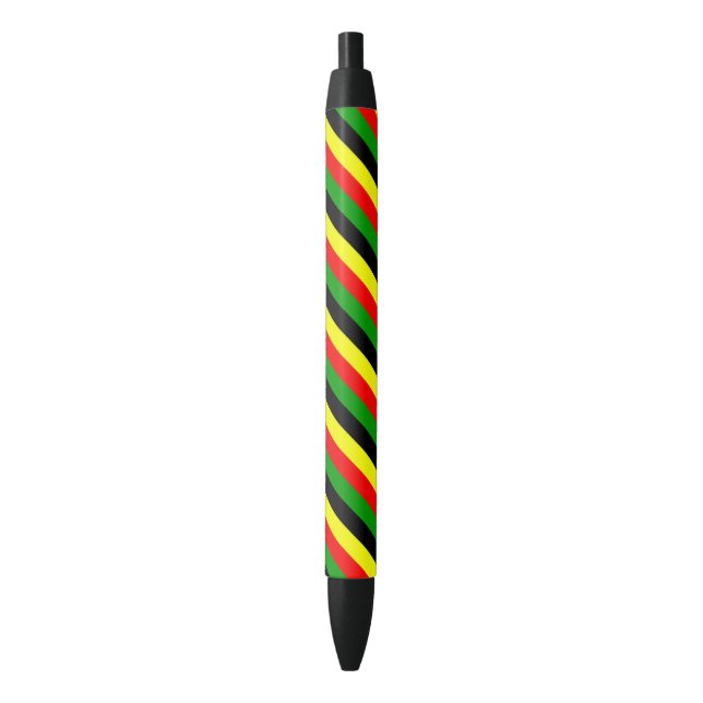 Afrocentric stripes pen (Front Vertical)