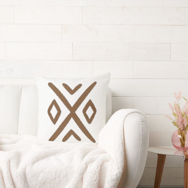 Afrocentric Throw Pillow (Couch)