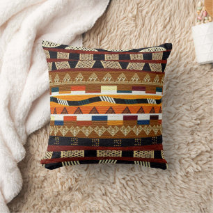 Afrocentric  throw pillow