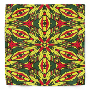 Afrocentric Tribal Spears Bandana