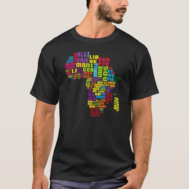 Afrocolorz T-Shirt (Front)