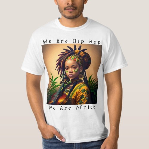Afrofusion Hip Hop and African Culture Shirt