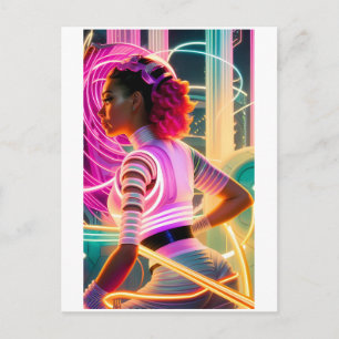 Afrofuturism Five Postcard
