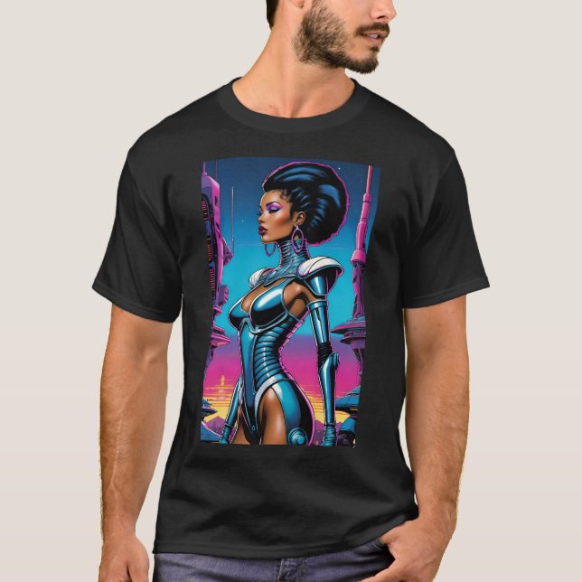 Afrofuturism Four Ken Gage Sci-Fi T-Shirt (Front)