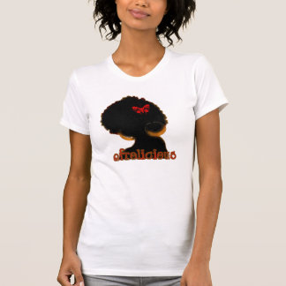 afro pick t shirt